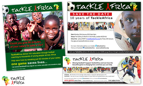 Tackle Africa print adverts