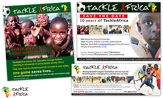 Tackle Africa print adverts