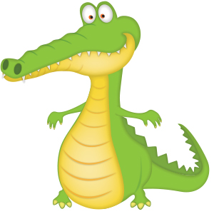 Alligator cartoon