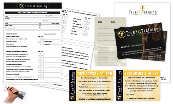 True Fit Training print material
