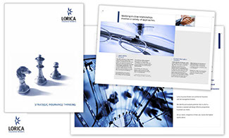 Print material for Lorica Insurance Brokers