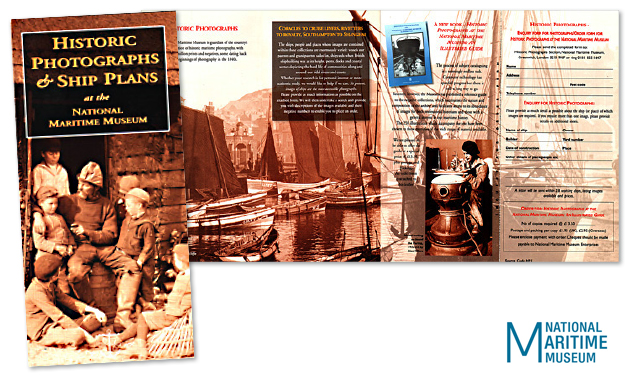 Leaflet for The National Maritime Museum