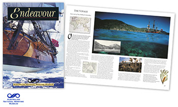 Exhibition brochure for The National Maritime Museum