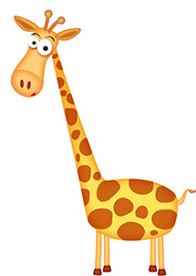 Giraffe cartoon